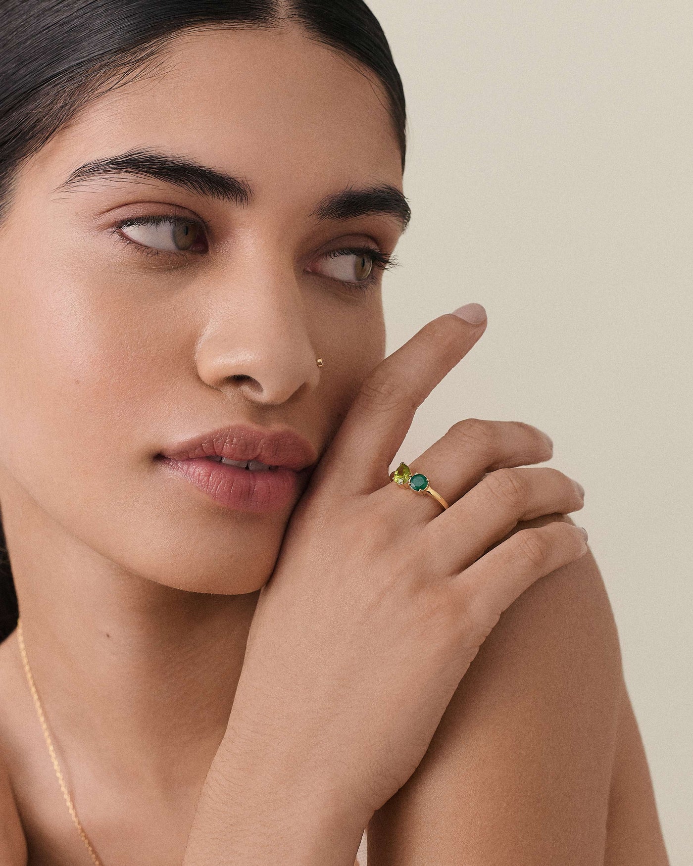 Personalized Toi Et Moi Gemstone Ring
