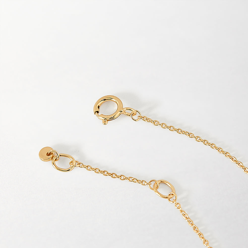 Heart-Shaped Diamond Pendant Necklace