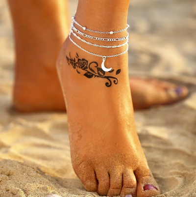 The Moon Anklets | Buy Moon Anklet Online