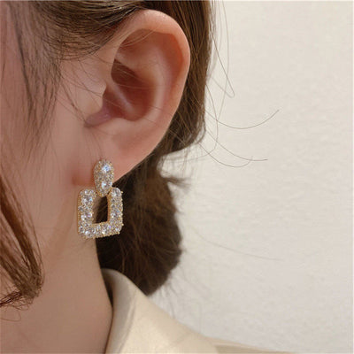 Geometric Square Simple Earrings | Earrings For Women Online