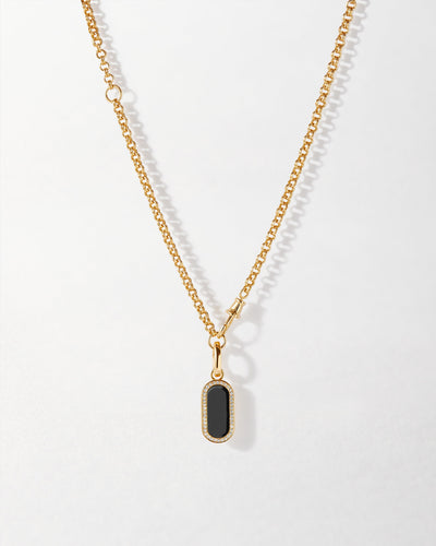 Charlotte Collins Black Onyx Modular Necklace