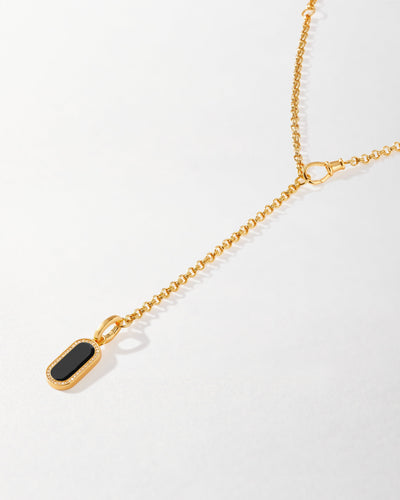 Charlotte Collins Black Onyx Modular Necklace