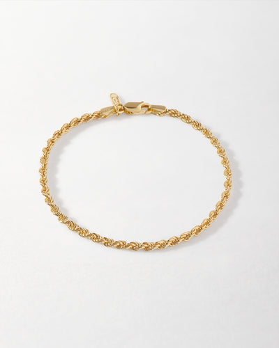 Bold Rope Link Bracelet