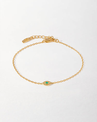 Green Evil Eye Protection Bracelet