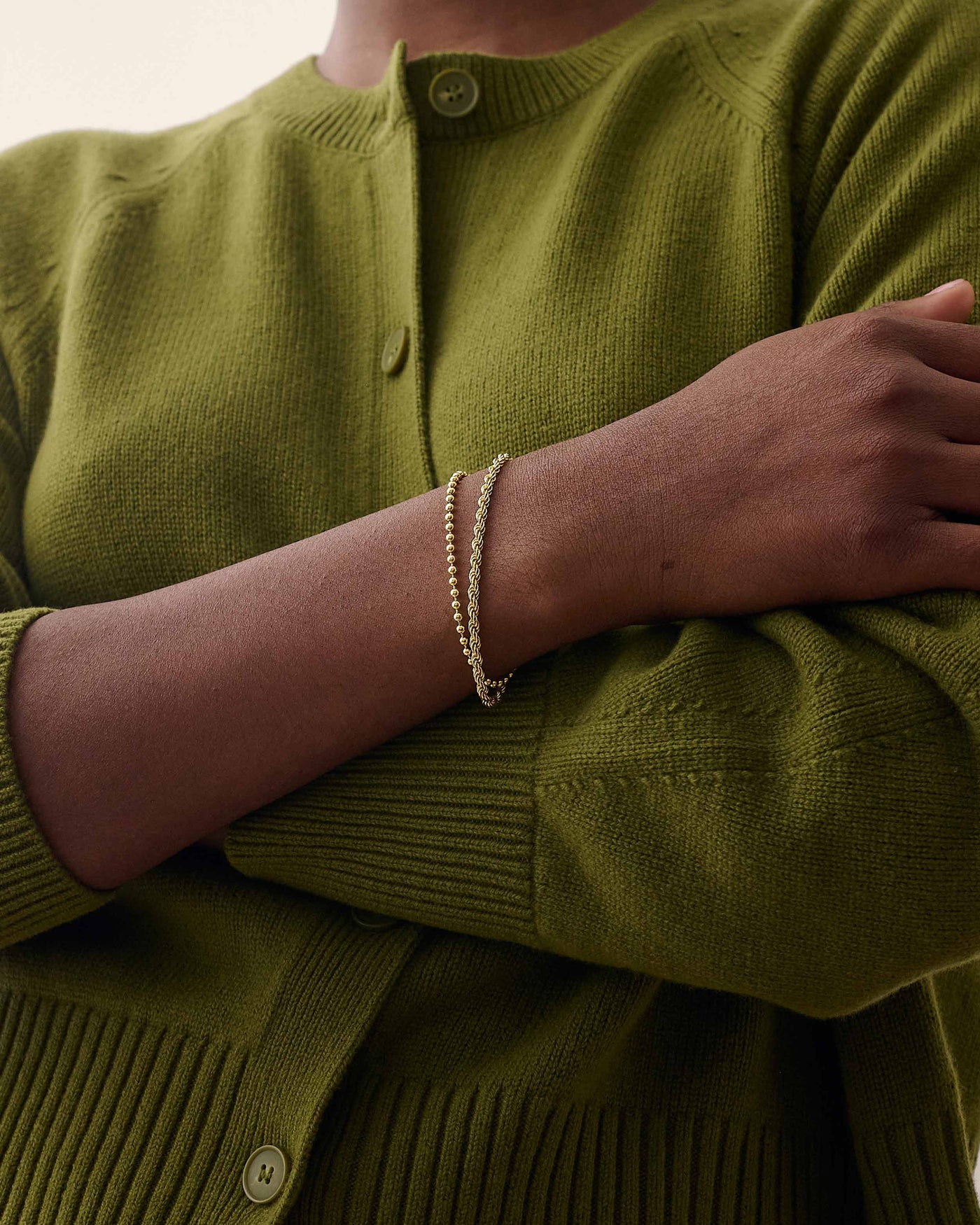 Bold Rope Link Bracelet
