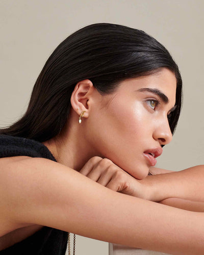 Opal Earrings by Hand in Hand