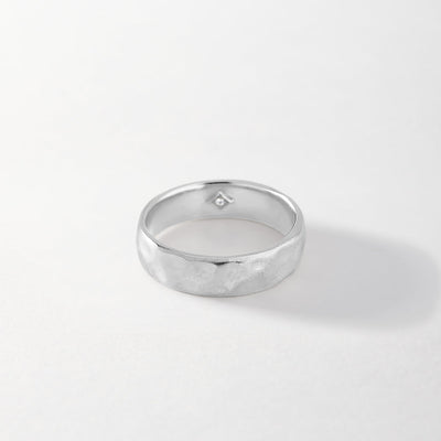 Silver Halo Ring