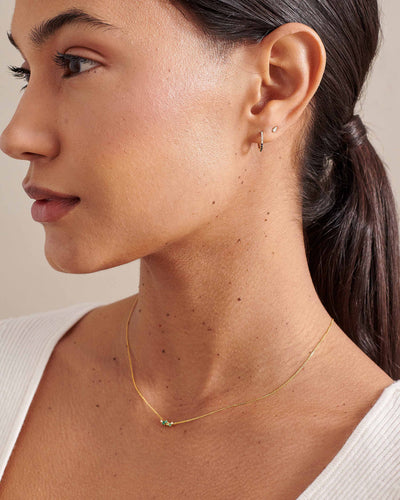 Emerald Ray Intuition Necklace