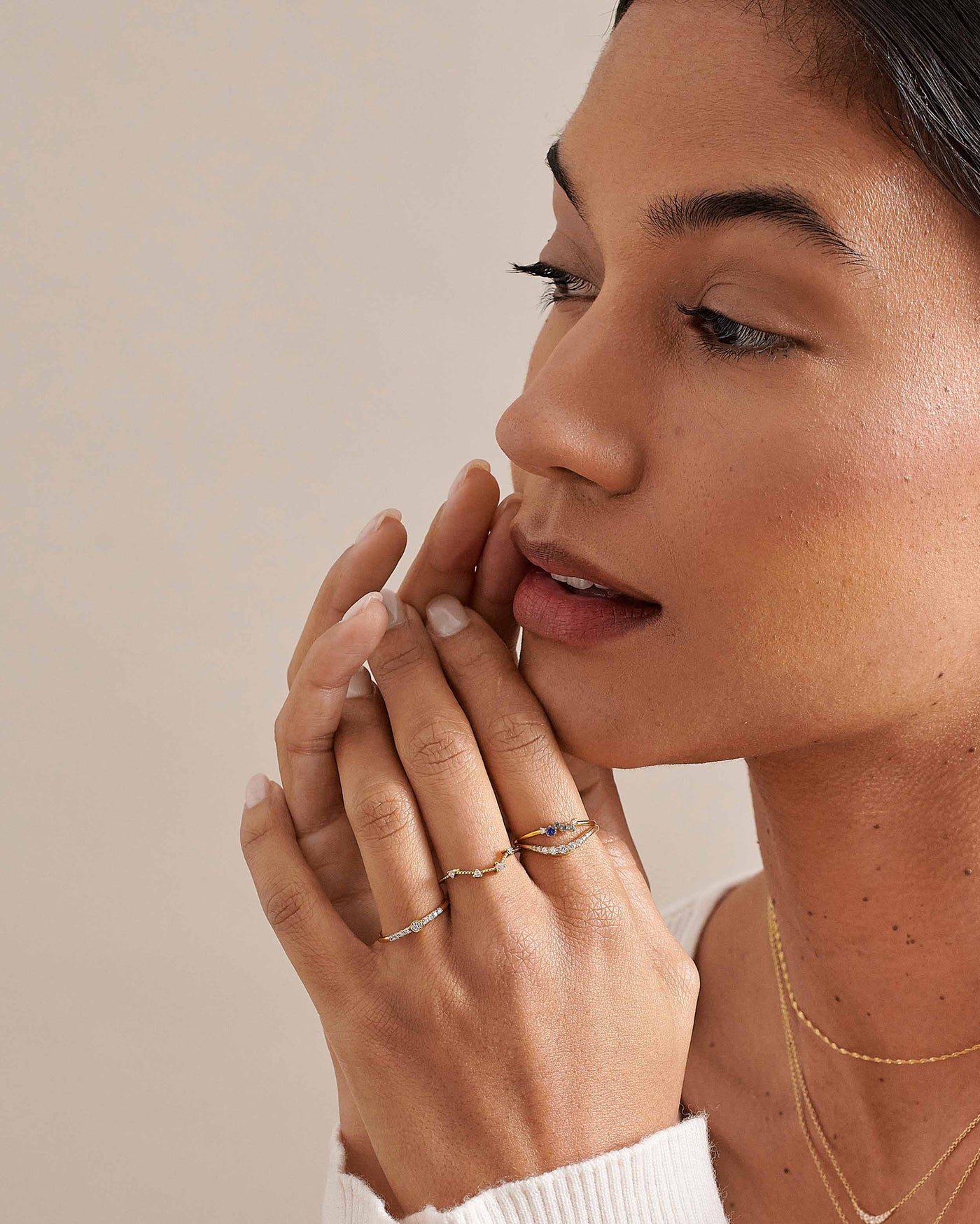 Sapphire Ray Intuition Ring