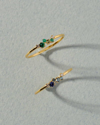 Sapphire Ray Intuition Ring