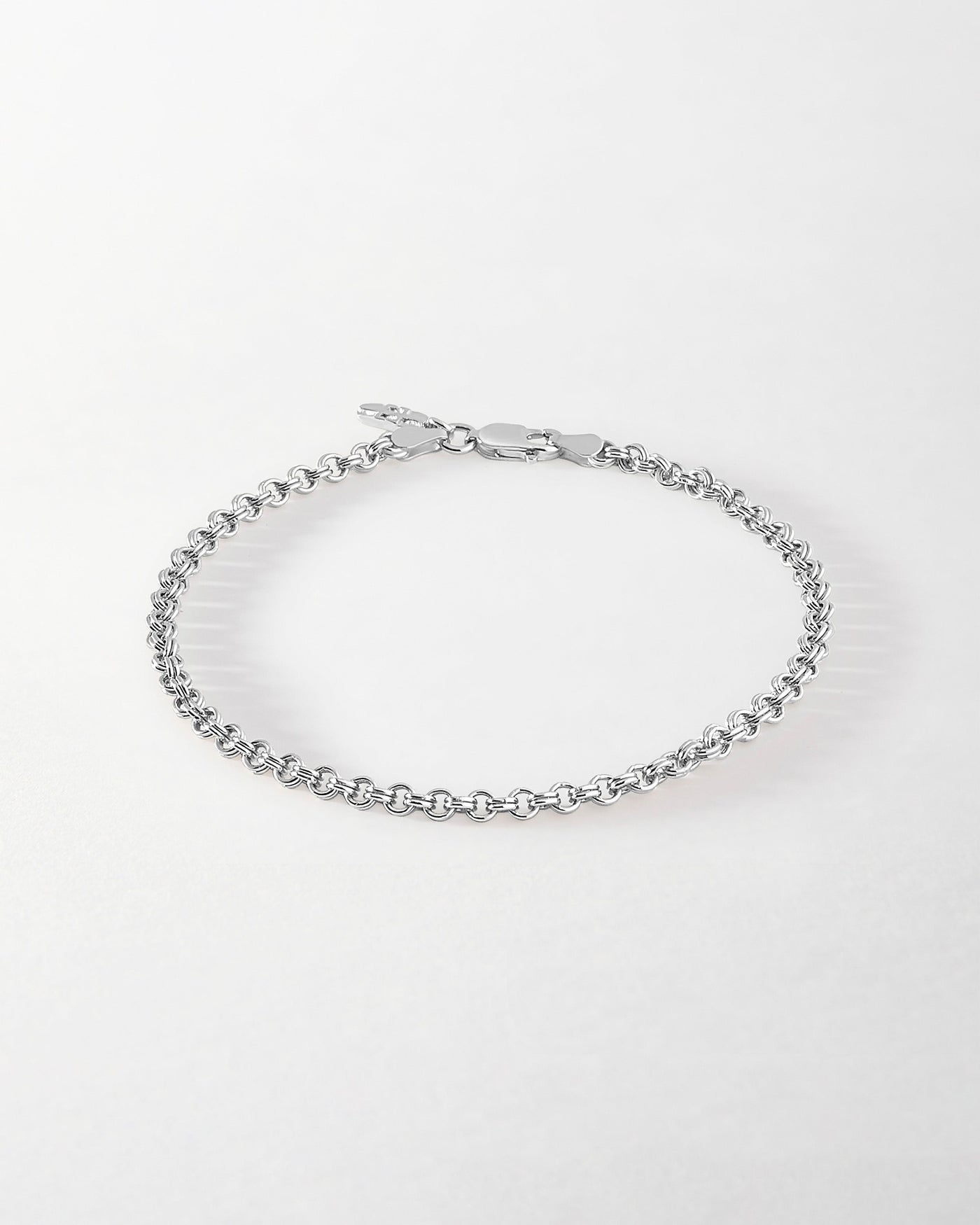 Silver Mini Rolo Bracelet