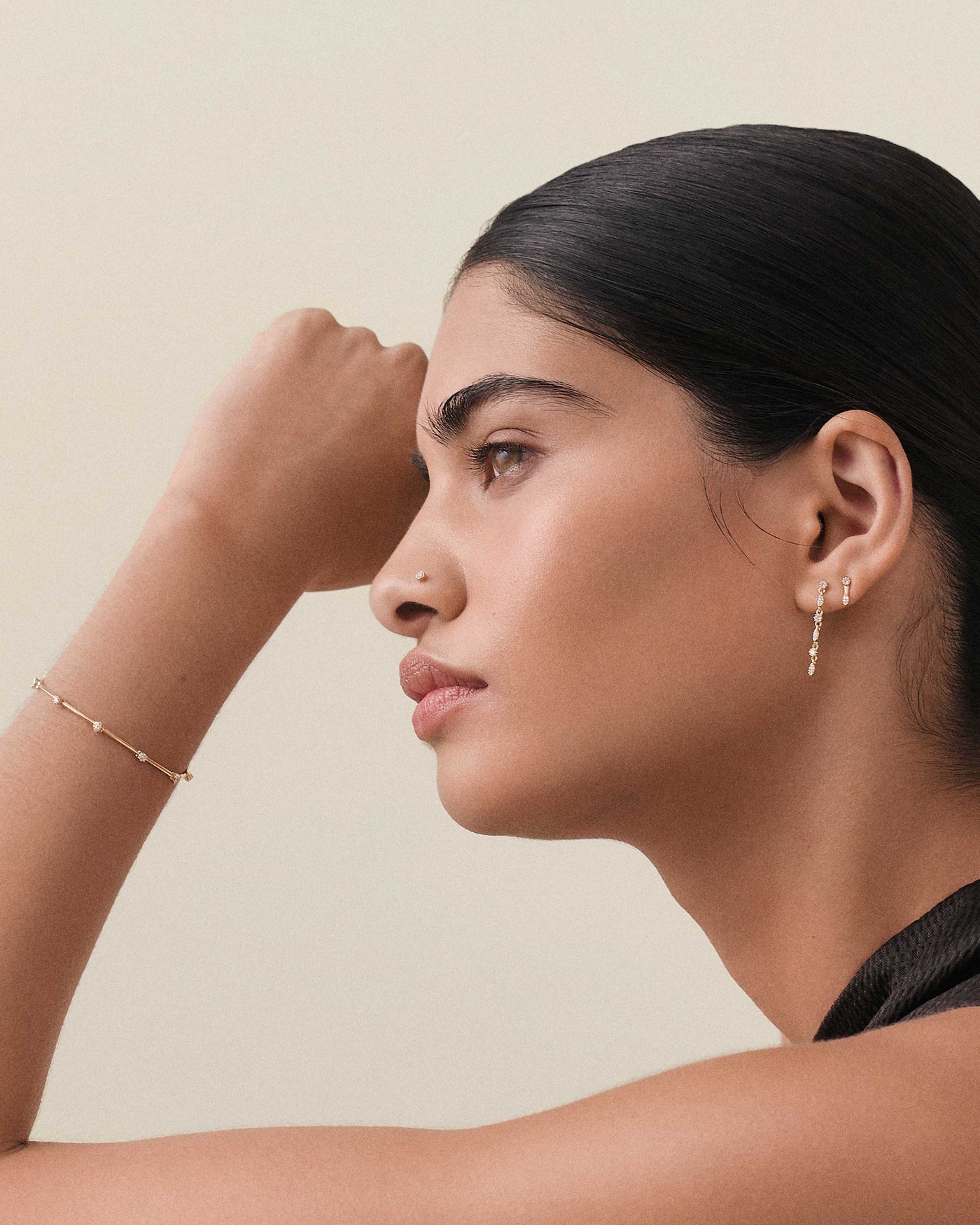 Marquise Cut Diamond Tennis Bracelet