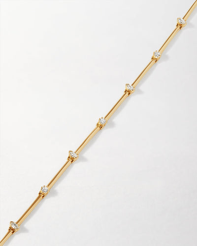 Marquise Cut Diamond Tennis Bracelet