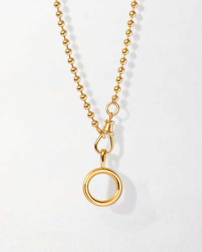 Personalized Globe Pendant Necklace