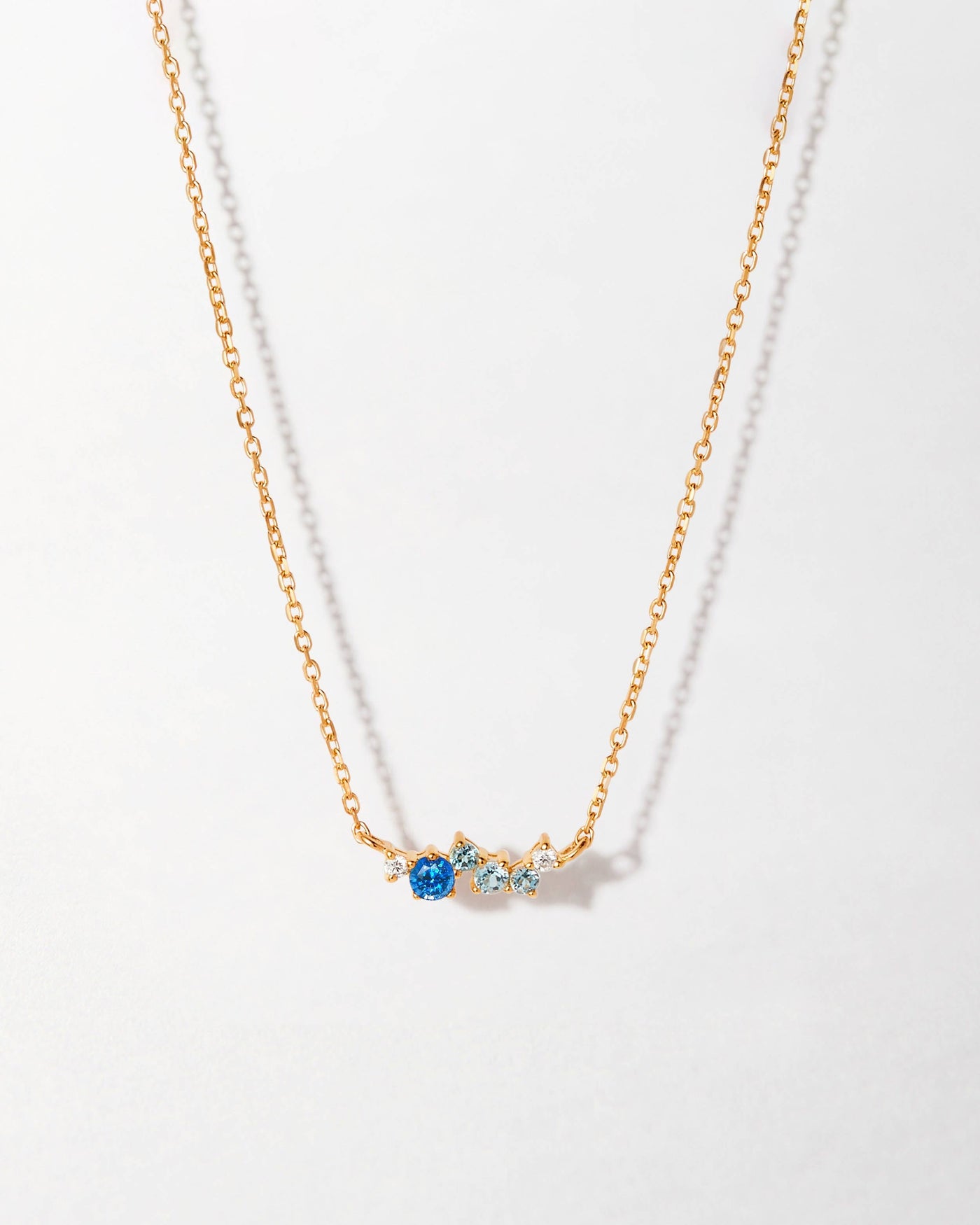 Sapphire Ray Intuition Necklace