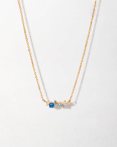 Sapphire Ray Intuition Necklace