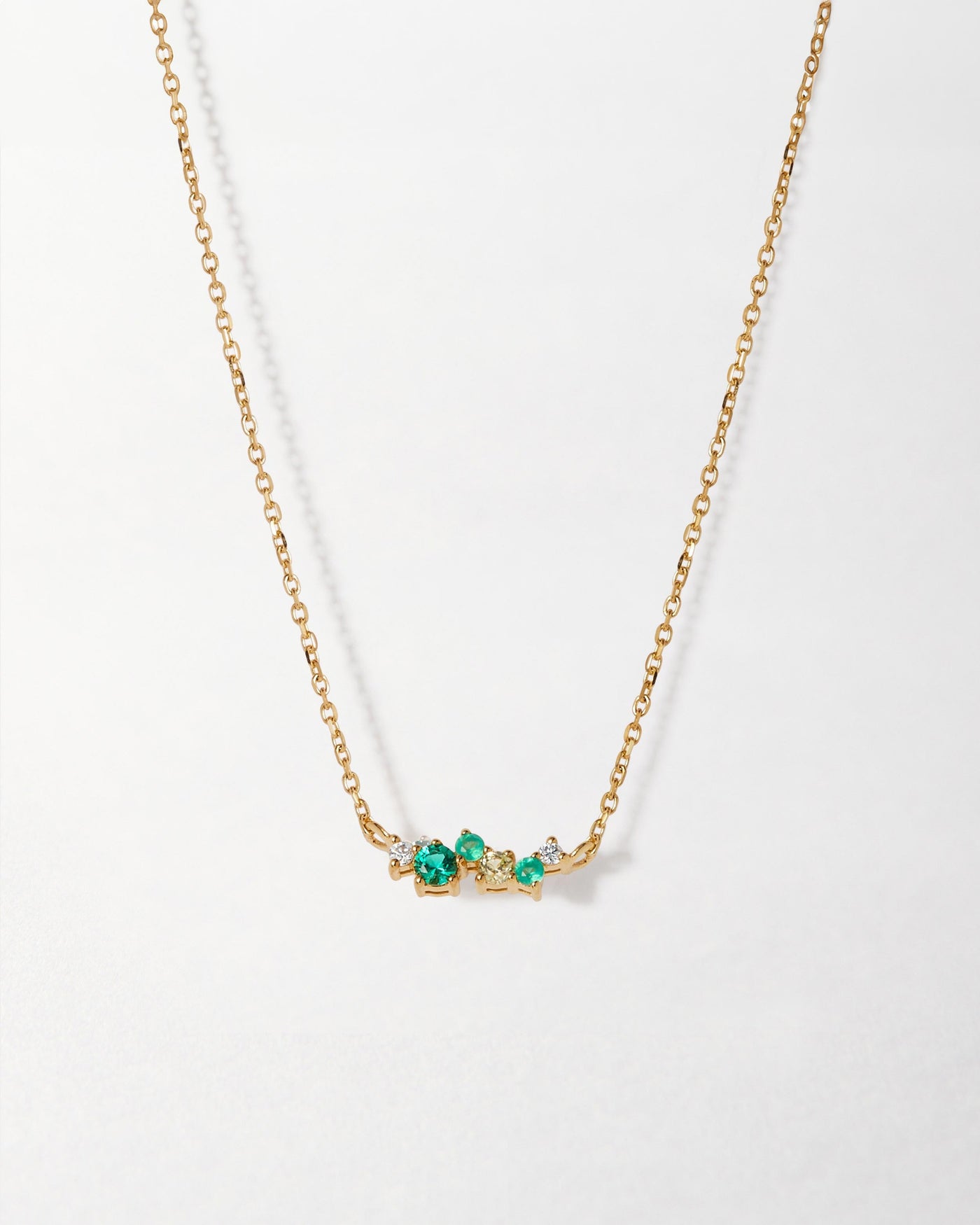Emerald Ray Intuition Necklace