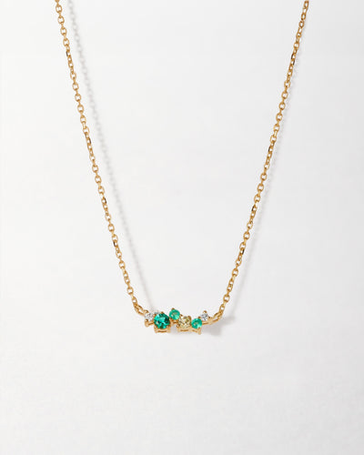 Emerald Ray Intuition Necklace