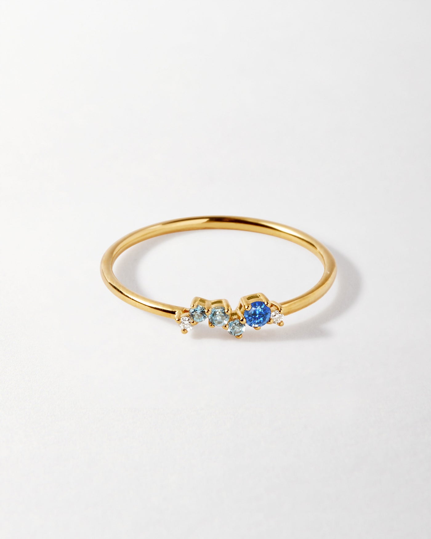 Sapphire Ray Intuition Ring