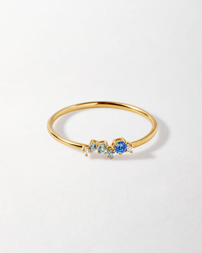 Sapphire Ray Intuition Ring