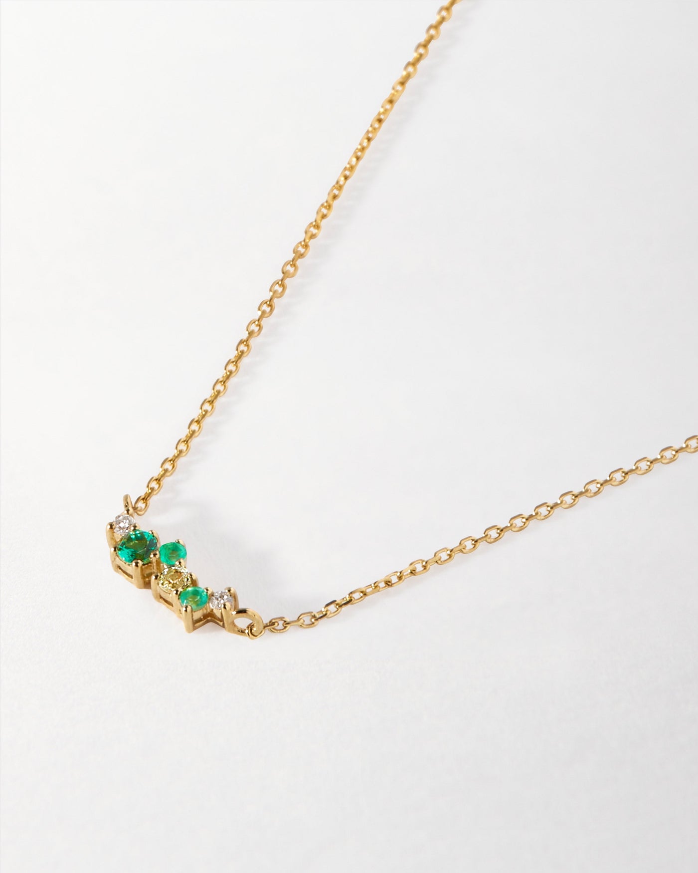 Emerald Ray Intuition Necklace