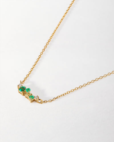 Emerald Ray Intuition Necklace