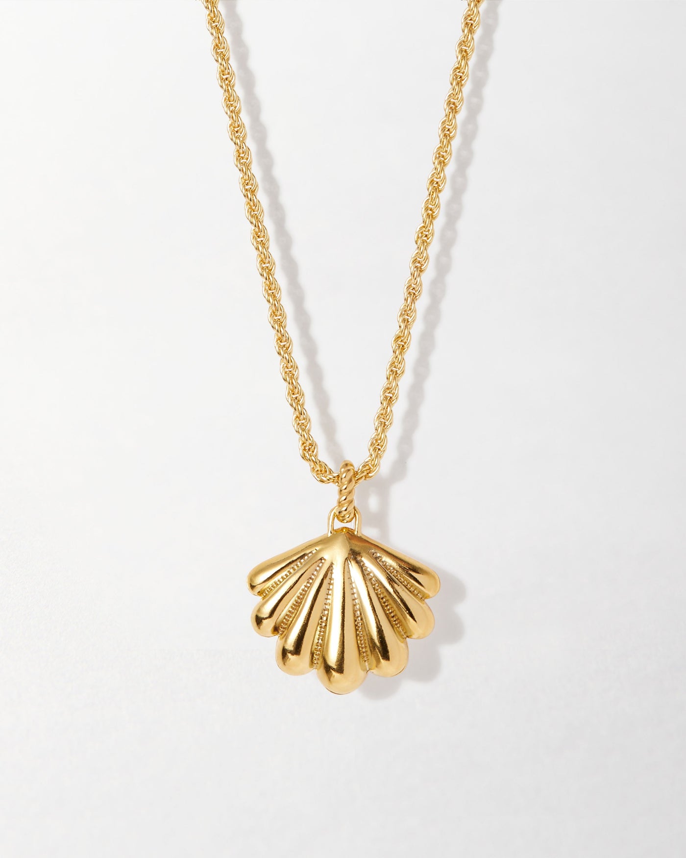 Laguna Seashell Locket Pendant Necklace