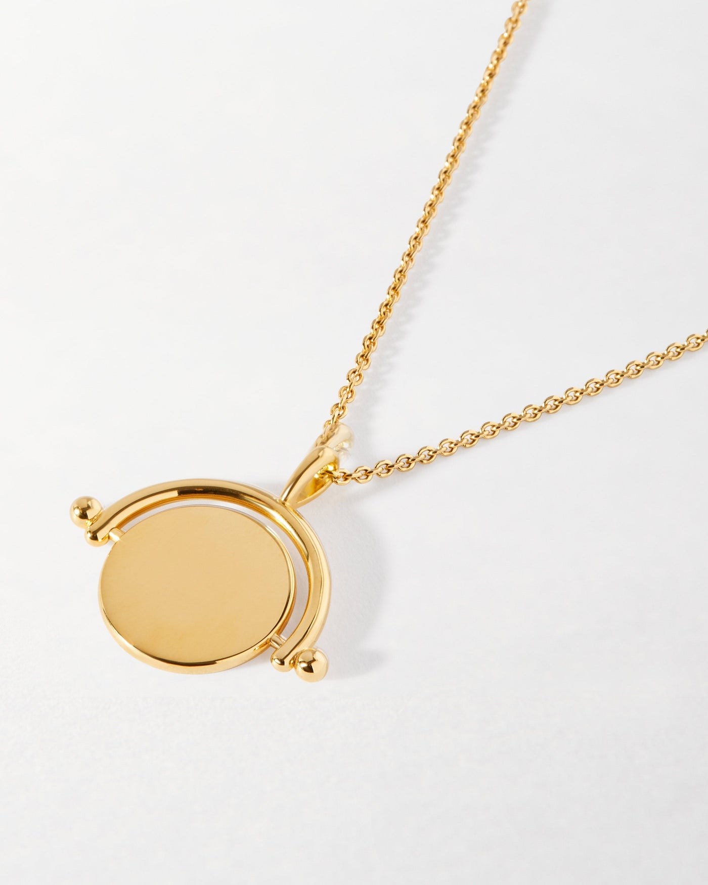 Secret Message Twirl Necklace