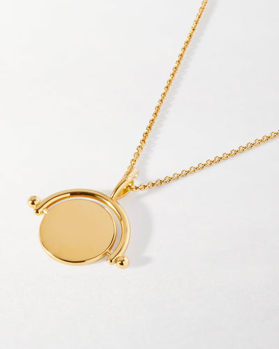 Secret Message Twirl Necklace