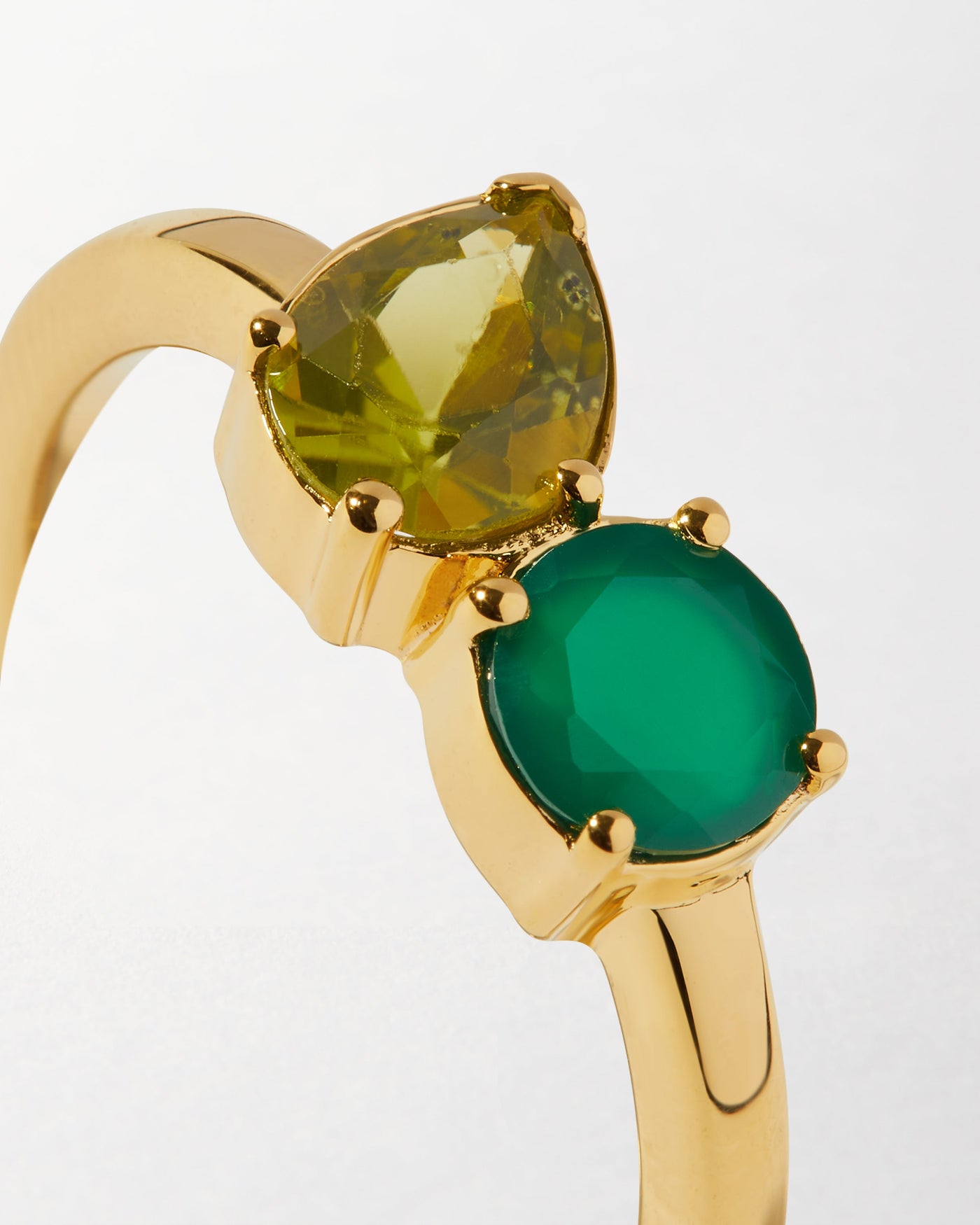 Personalized Toi Et Moi Gemstone Ring