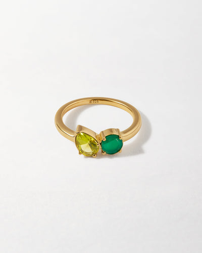Personalized Toi Et Moi Gemstone Ring