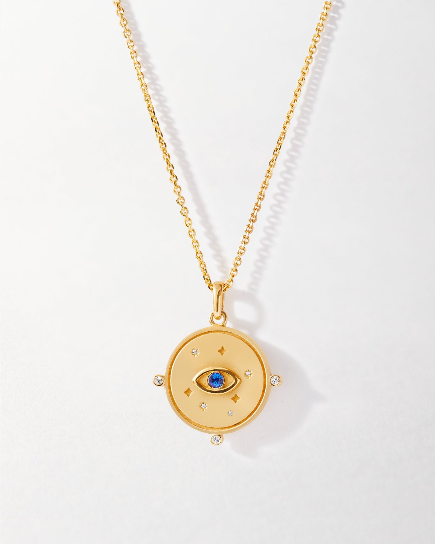 Gold Visionary Charm Necklace