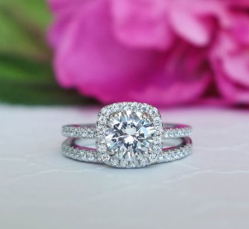 Ladies Inlaid Diamond Ring | Buy Inlaid Diamond Ring