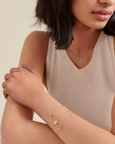 November Birthstone Bracelet with Deco Citrine