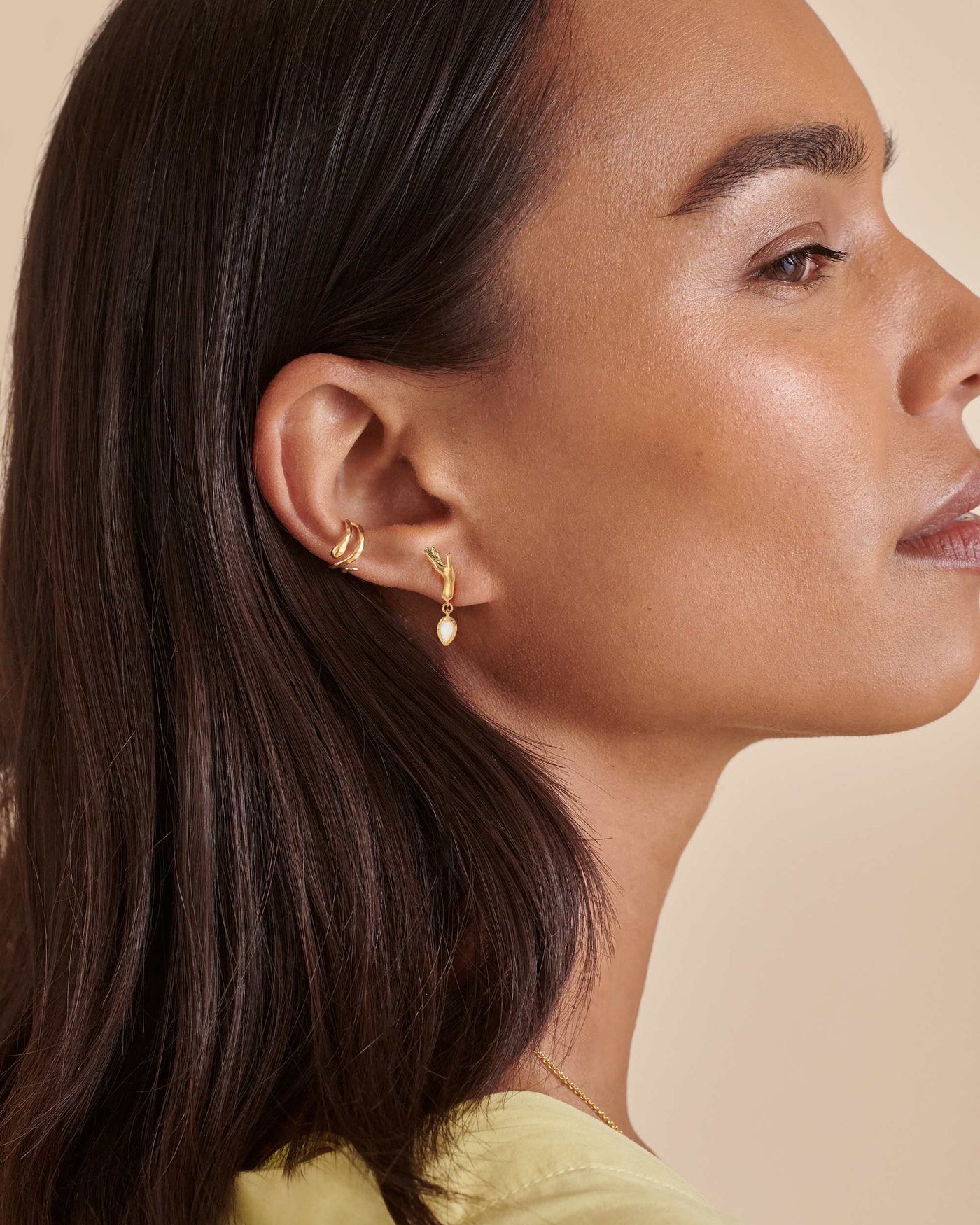 Opal Earrings by Hand in Hand