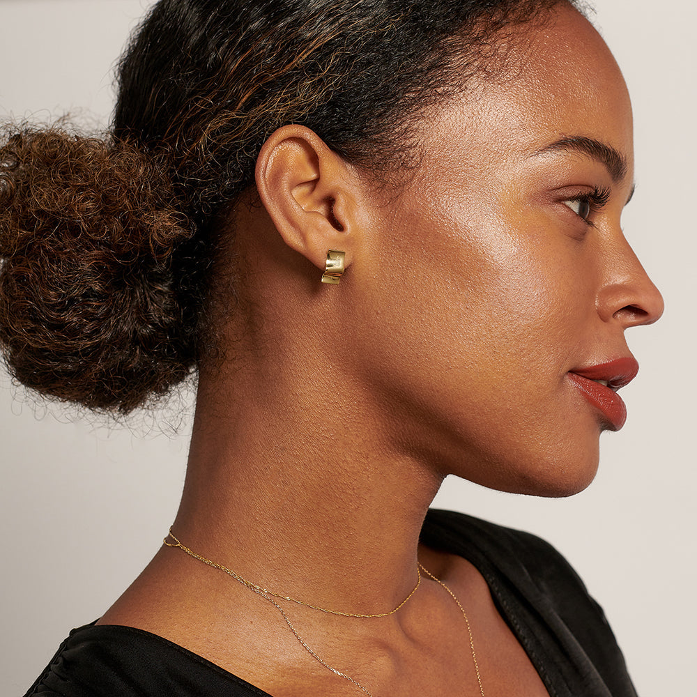 Ocean-Inspired Wave Earrings