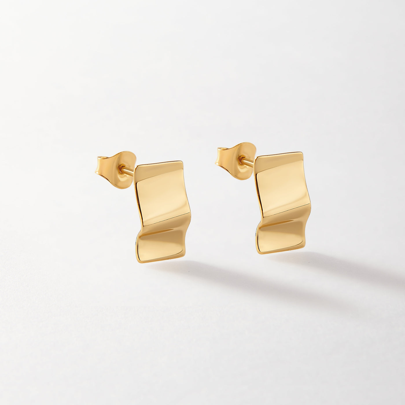 Ocean-Inspired Wave Earrings